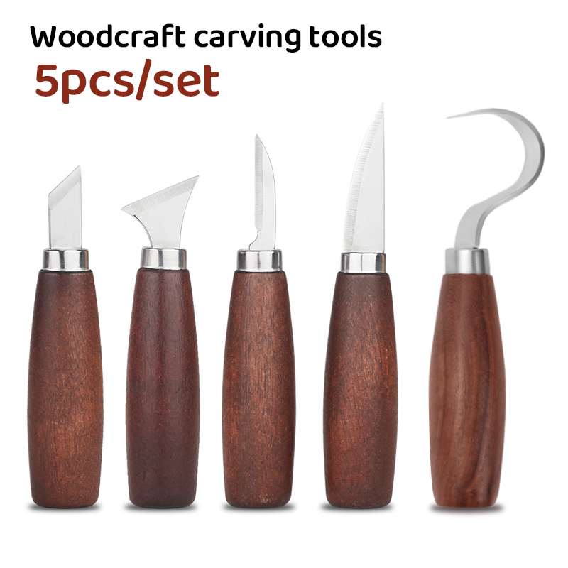 Woodworking Knives - 5 stücke werkzeuge für holz schnitzen