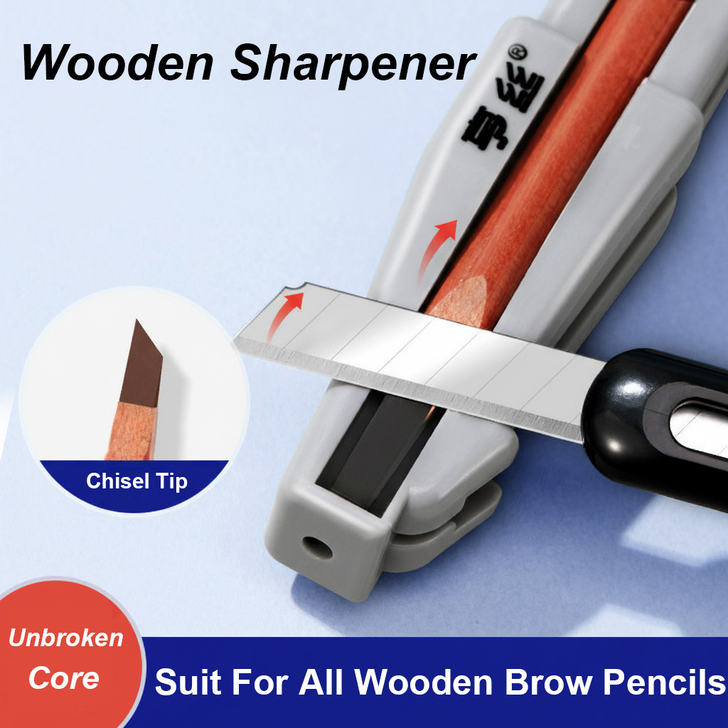 Woodworking Tool - Augenbrauenspitzer aus Holz für Meißelspitze, kein