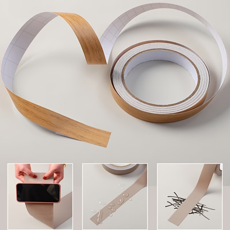 Xfasten Woodworking Tape - 1 Rolle 10m/393,7 Zoll Simuliertes Holzmaserung-Klebeband