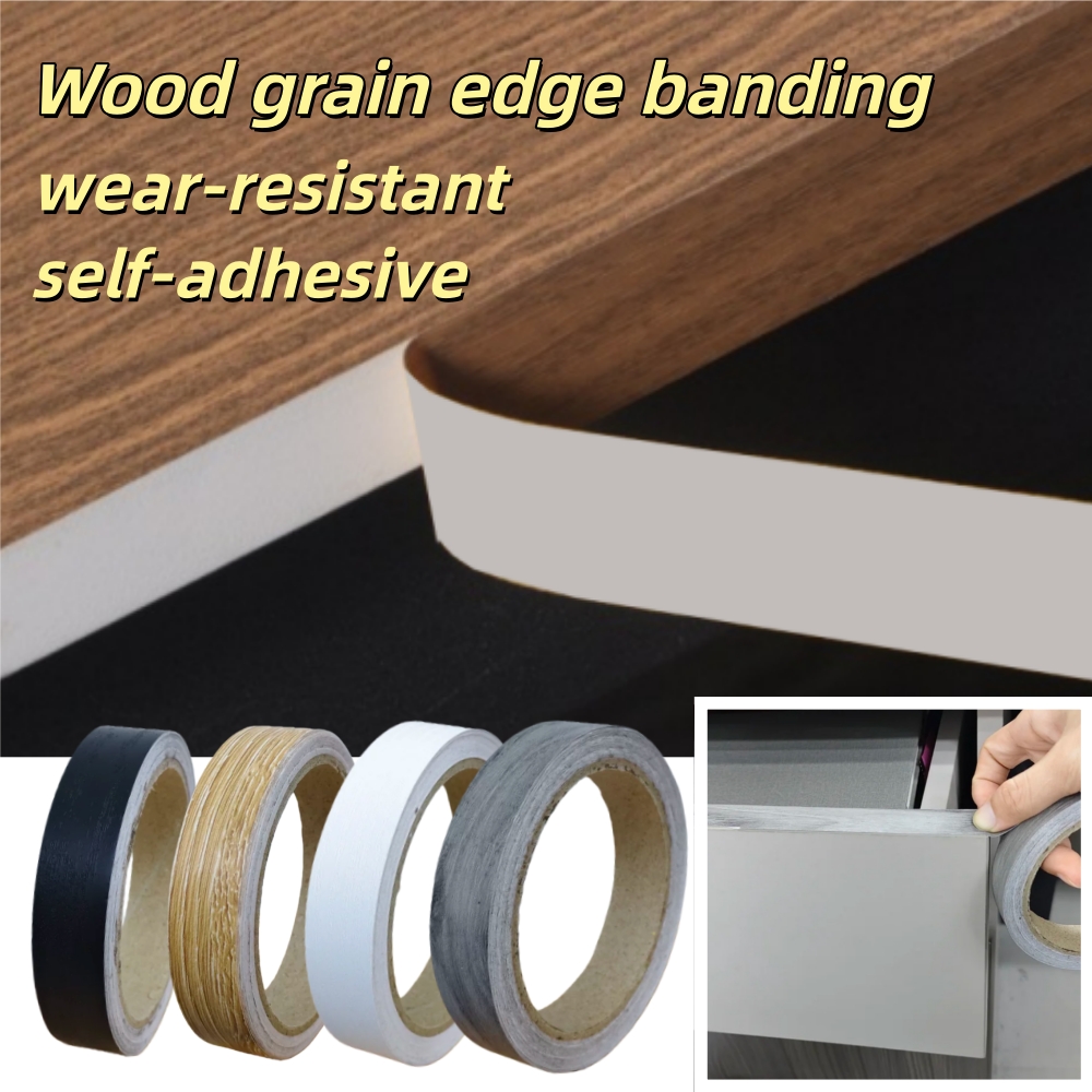 Xfasten Woodworking Tape - 1 Stück 10m x 1/1,5/2cm Holzmaserung