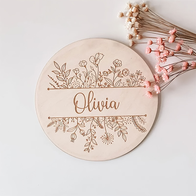 Personalisierte Blumen-Gravur  – Woodworking Room Bewertung und Preis