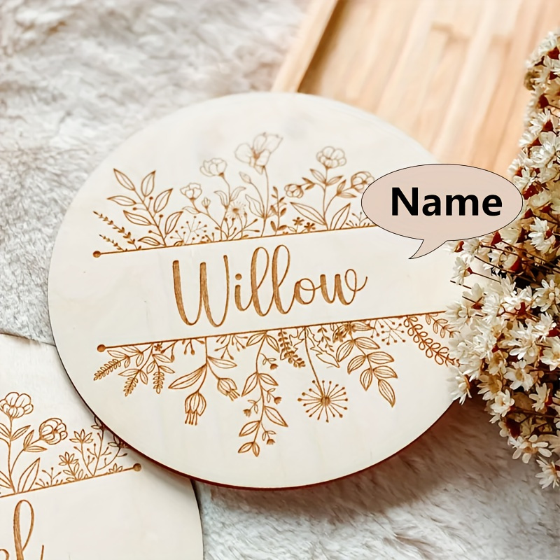 Personalisierte Blumen-Gravur  – Woodworking Room Bewertung und Preis