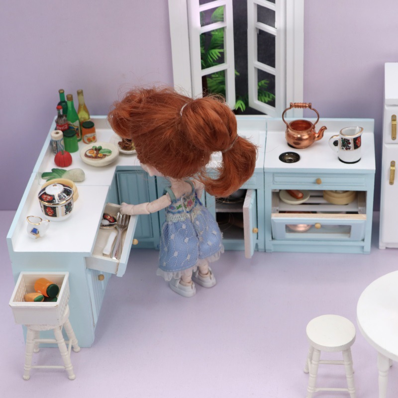 1:12 bjd Puppenhaus Mini Küche – Woodworking Blueprint Bewertung und Preis