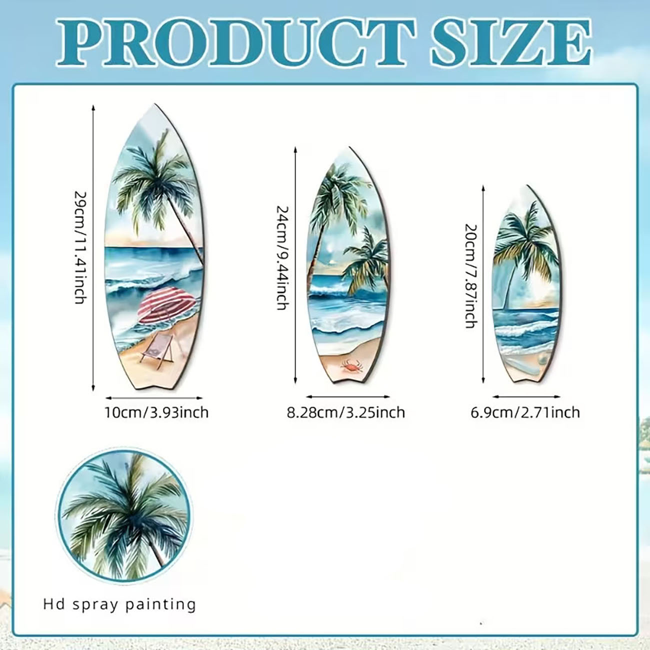 3-teiliges Ocean View Surfbret – Woodworking Room Bewertung und Preis