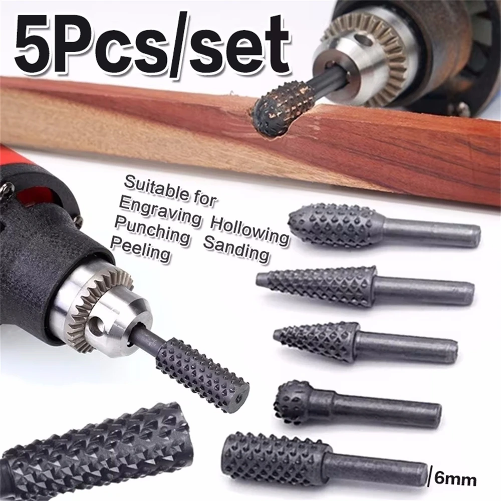 5PCS Rotary Handwerk Dateien R – Woodworking Rasps And Files Bewertung und Preis